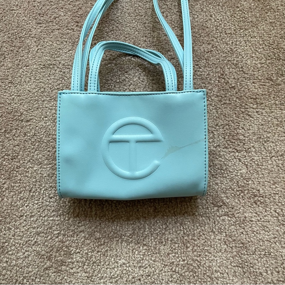 Telfar Pool Blue Small Shopper